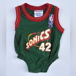 Vintage Seattle SuperSonics Jersey - Size 3/6m
